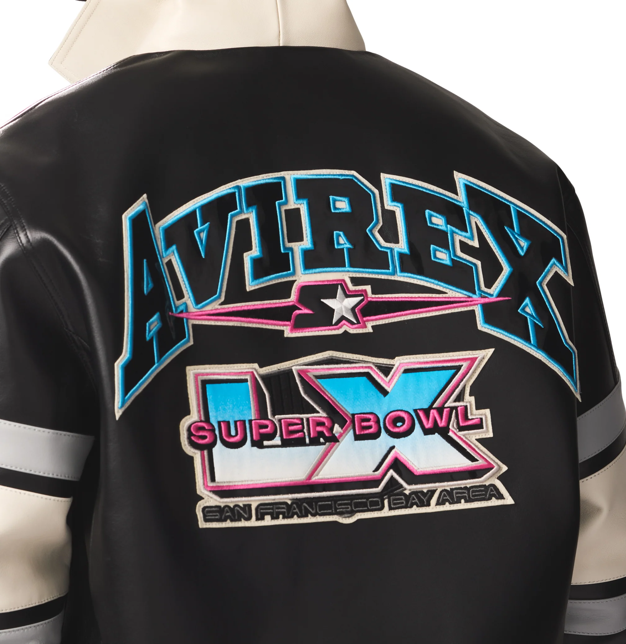 AVIREX X STARTER SUPER BOWL LX LEATHER JACKET - Image 10