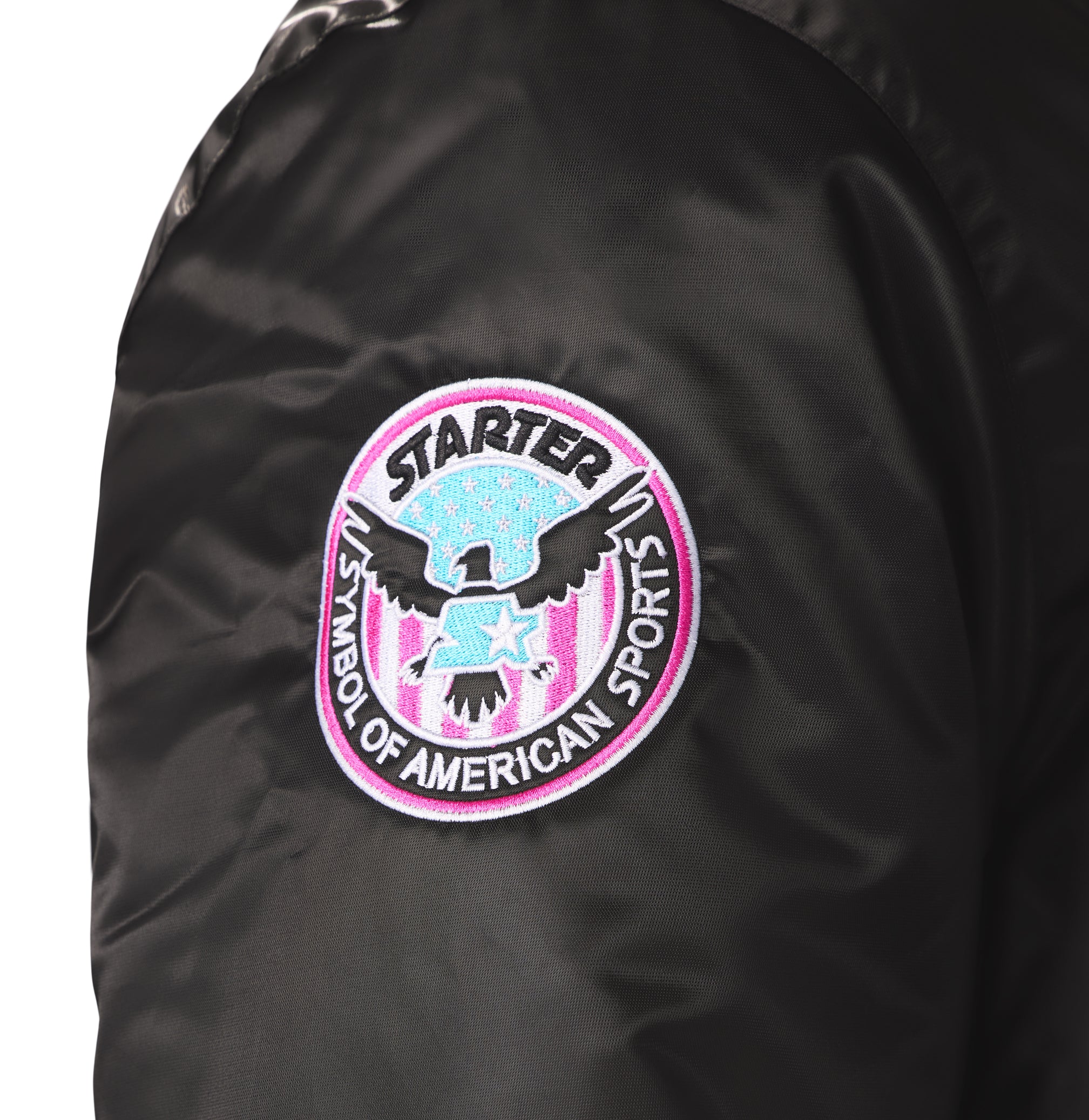 AVIREX X STARTER SUPER BOWL LX SATIN JACKET - Image 8
