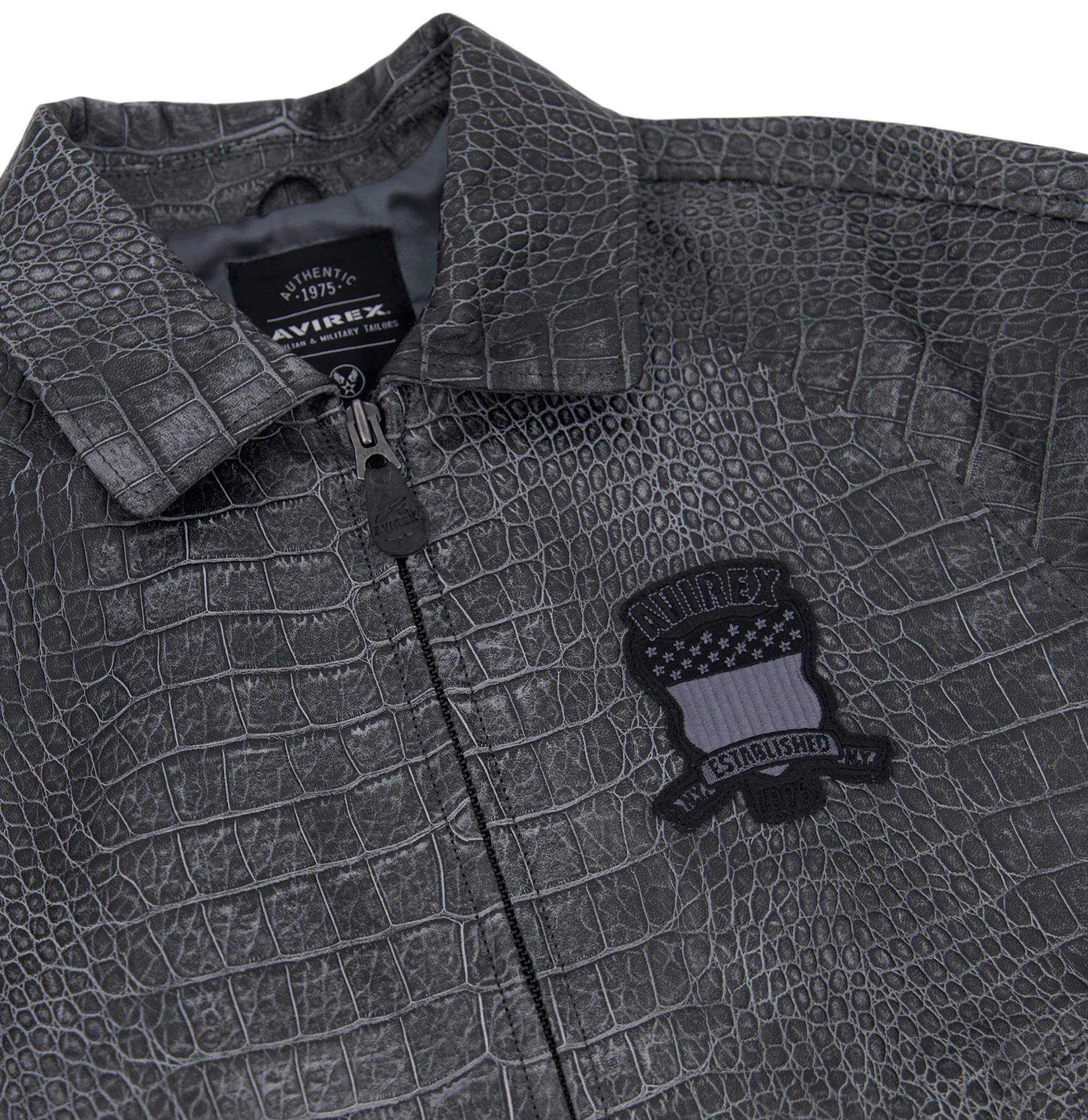 LIMITED EDITION DISTRESSED CROC ICON JACKET - Image 10