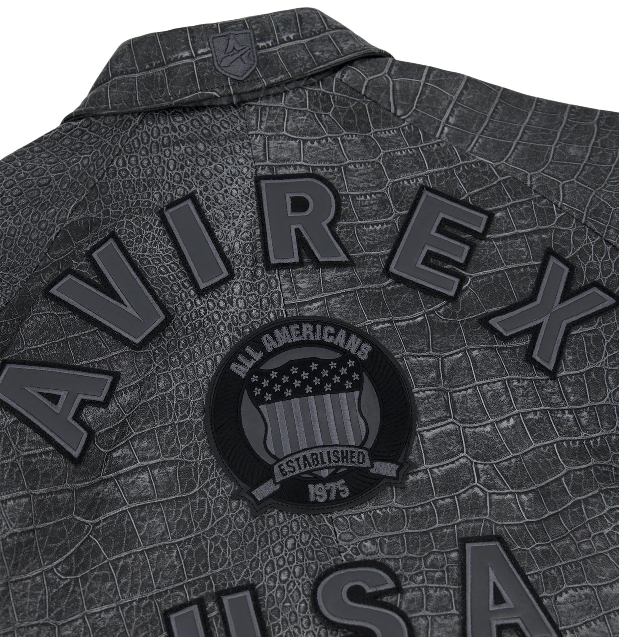 LIMITED EDITION DISTRESSED CROC ICON JACKET - Image 11