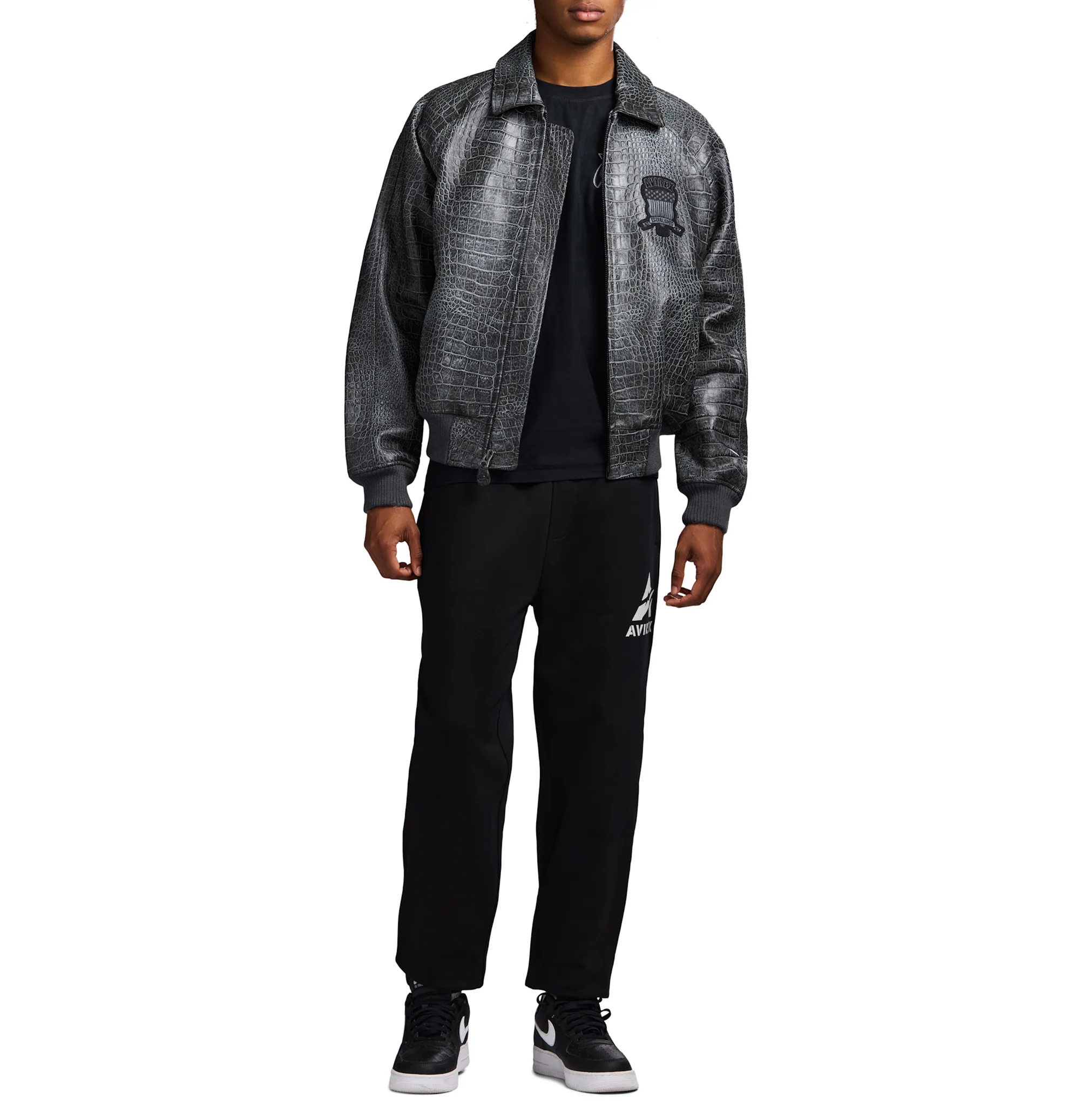 LIMITED EDITION DISTRESSED CROC ICON JACKET - Image 7