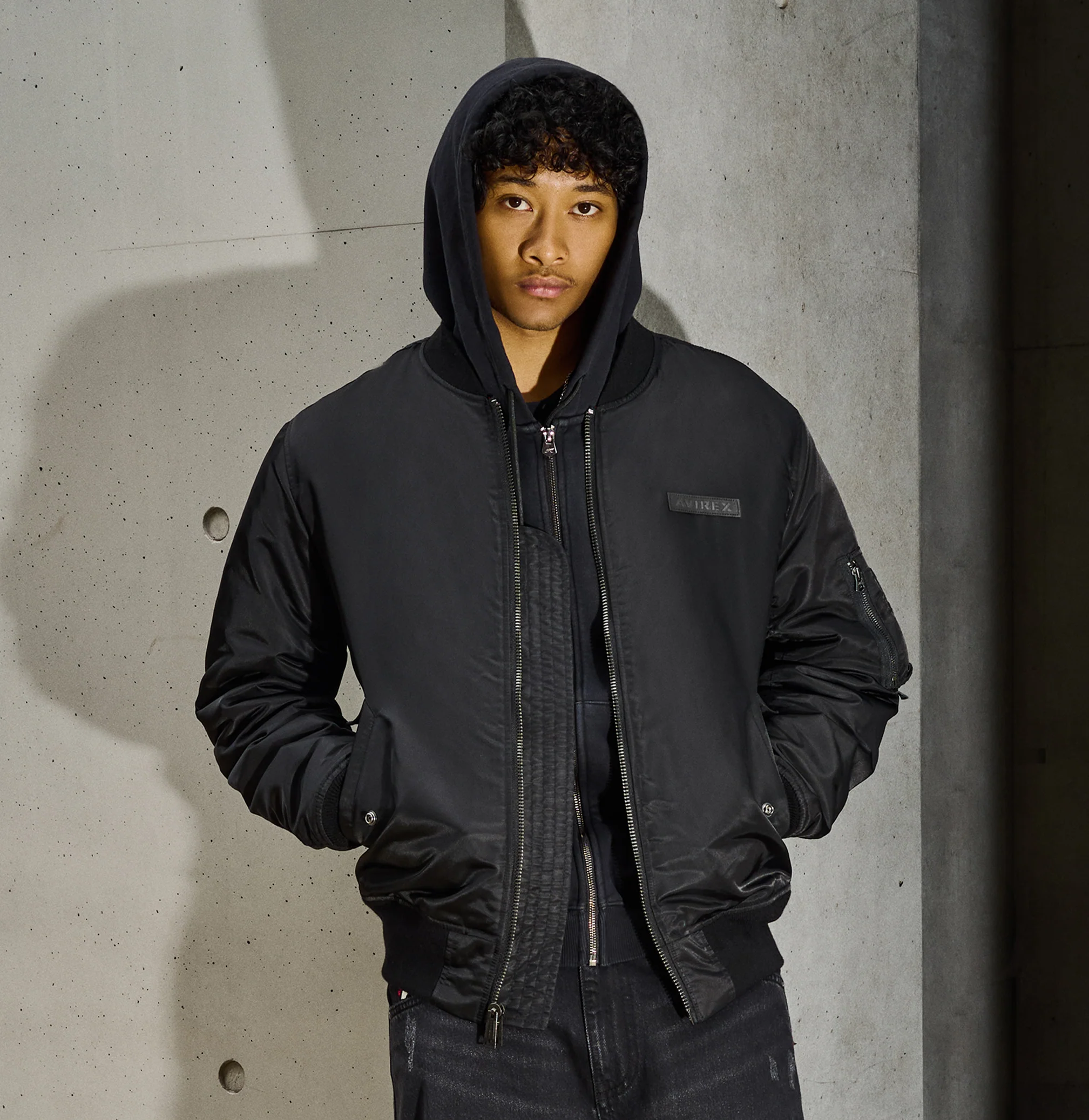 MA-1 NYLON BOMBER JACKET - Image 11