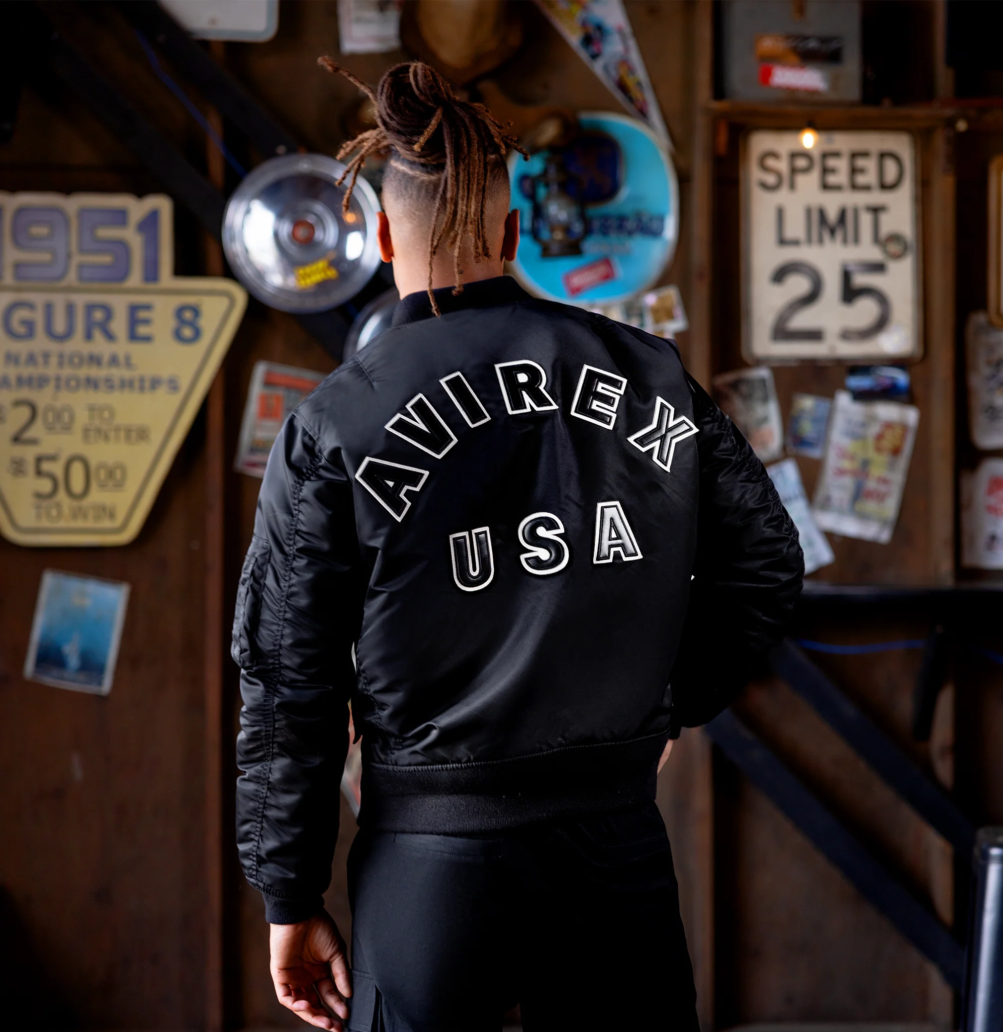MA-1 NYLON BOMBER JACKET - Image 13