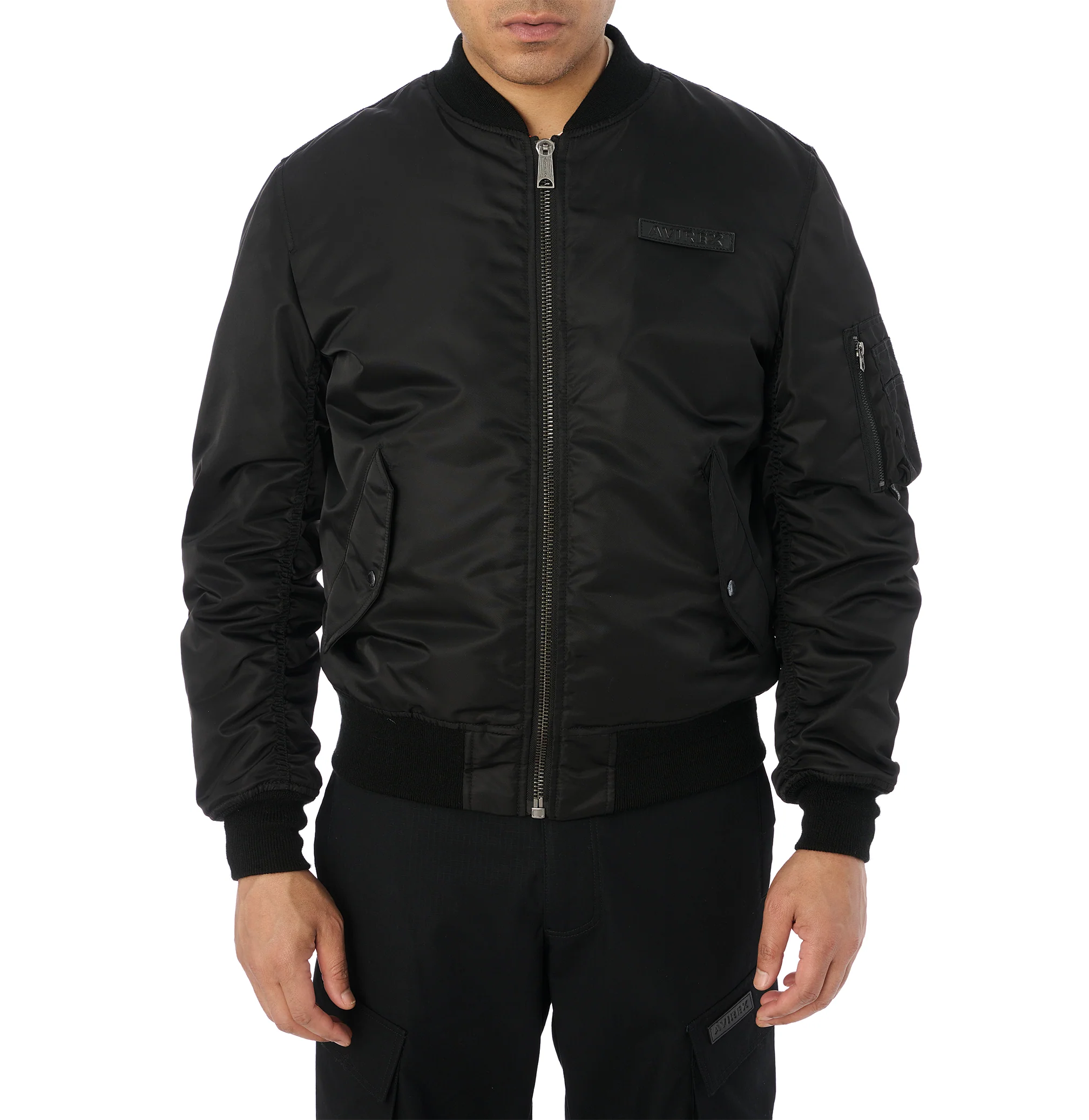 MA-1 NYLON BOMBER JACKET - Image 3