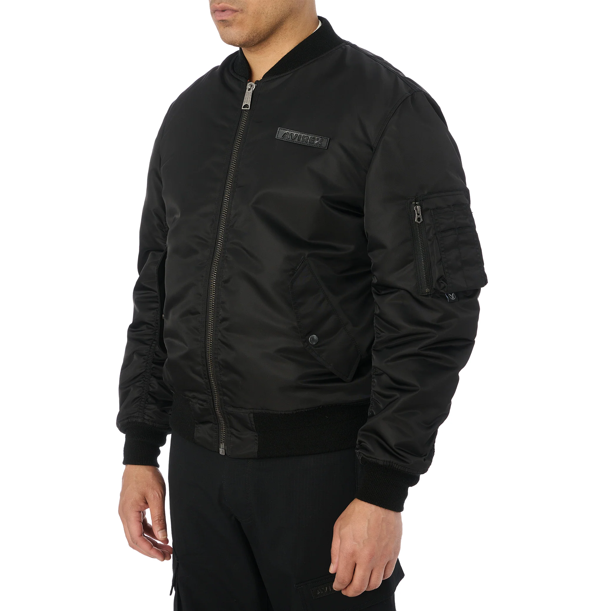 MA-1 NYLON BOMBER JACKET - Image 4