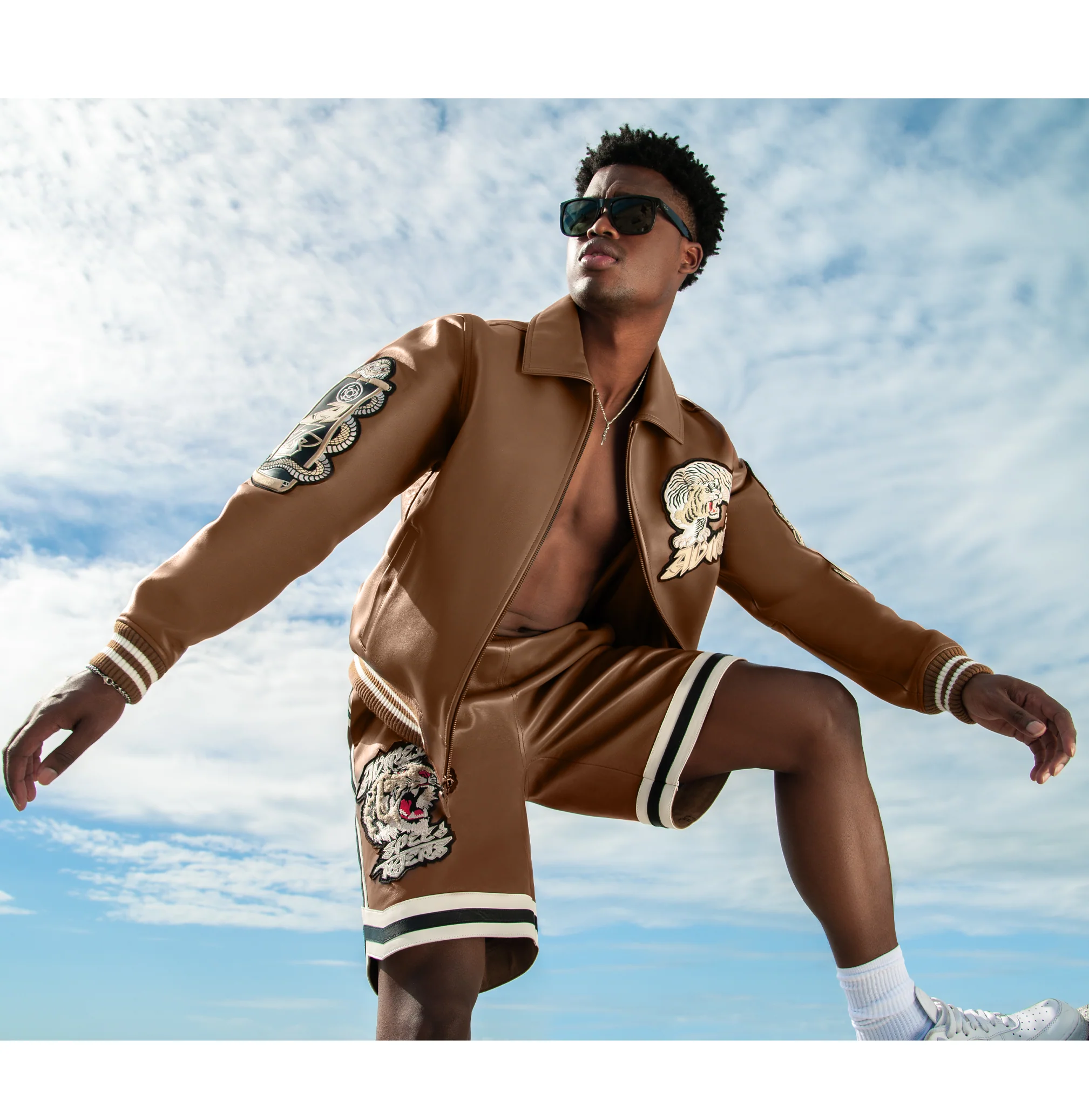 SPEED TIGER LEATHER SHORT - Image 7