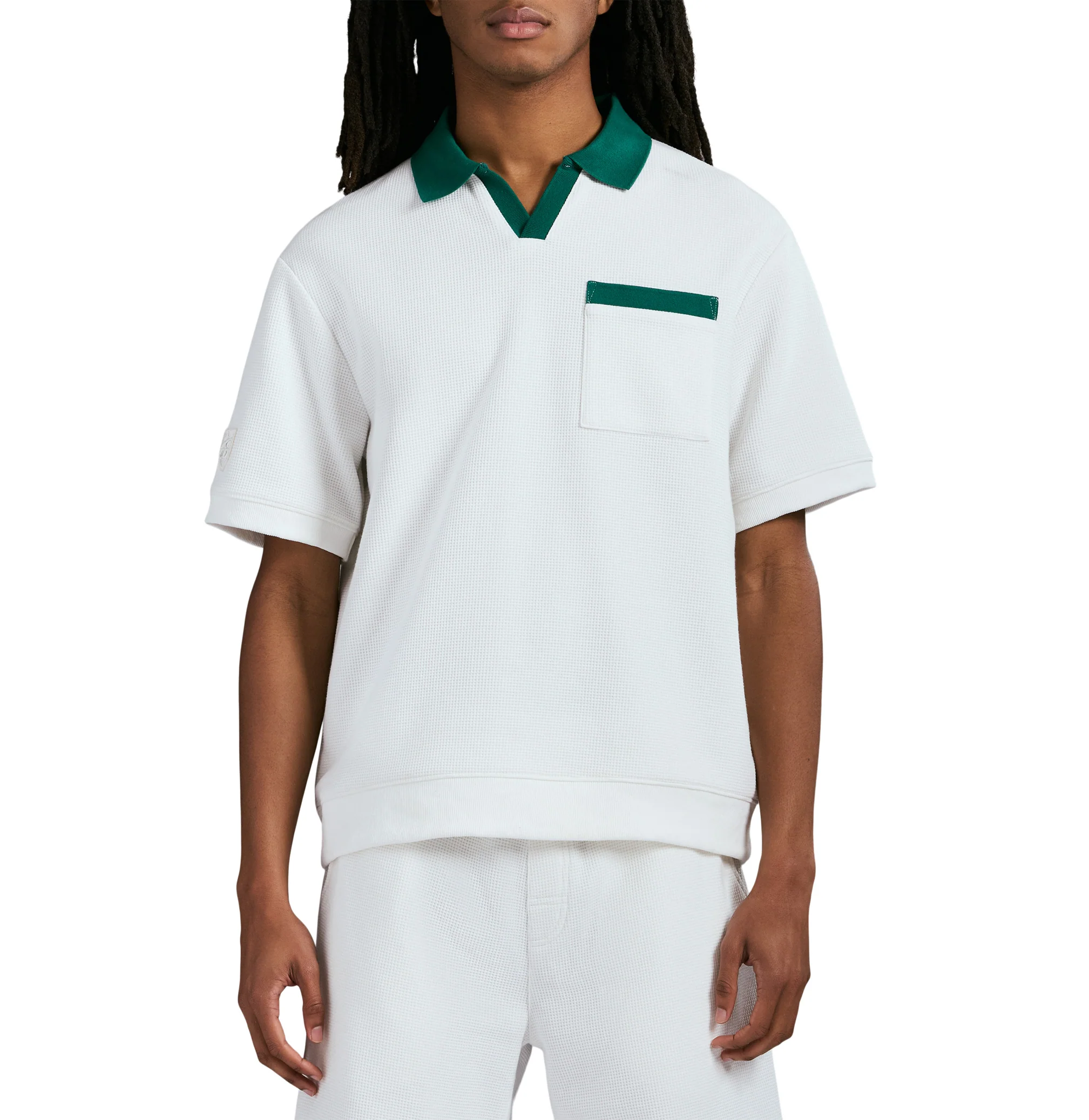TENNIS WAFFLE POLO - Image 7
