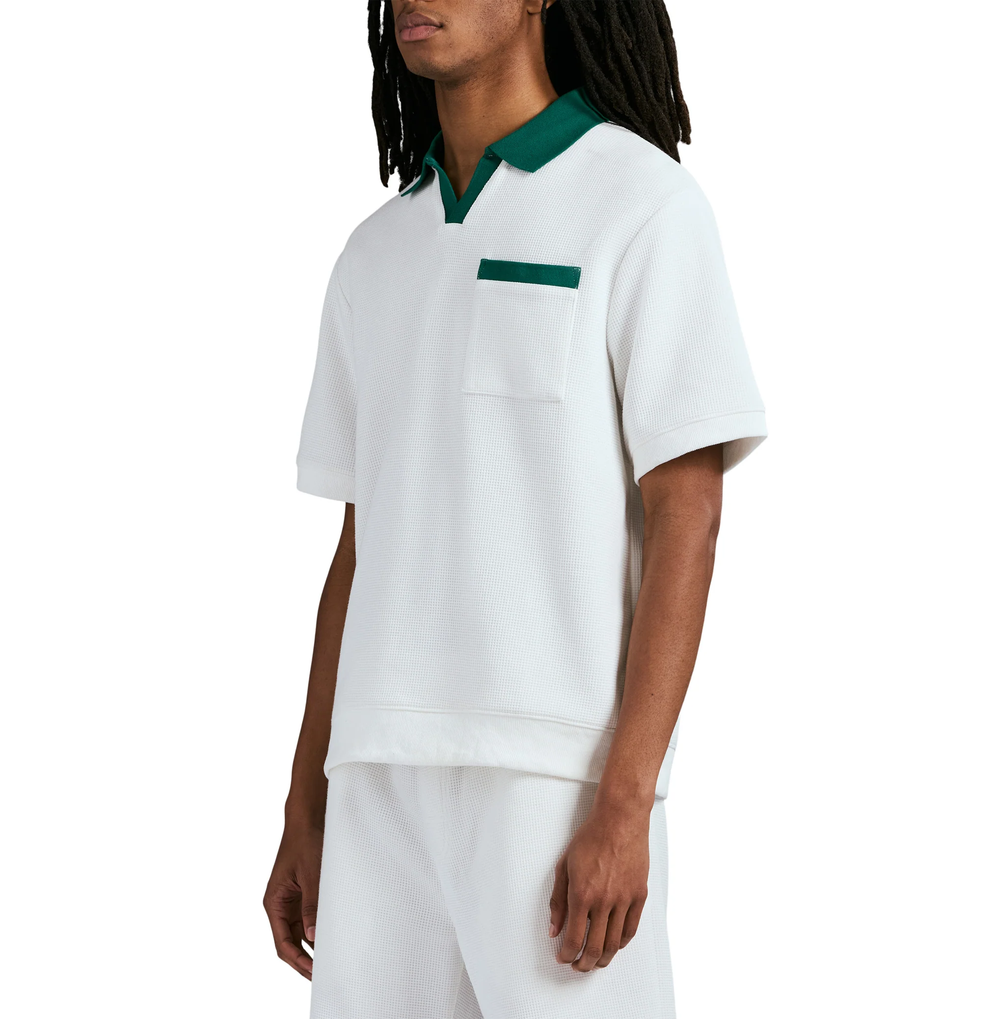 TENNIS WAFFLE POLO - Image 8